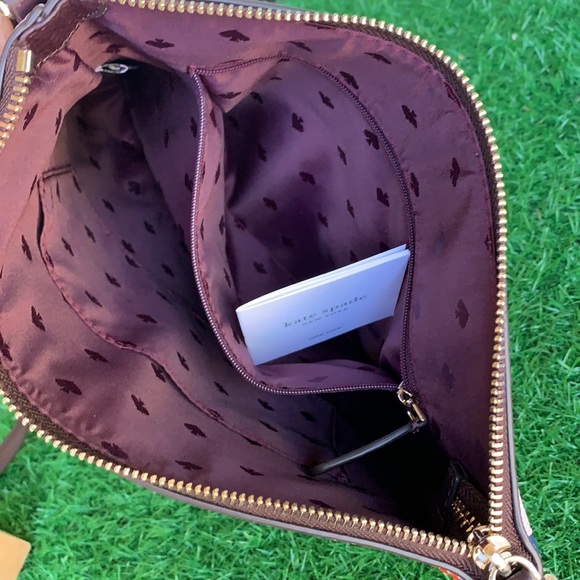 KATE SPADE TOP ZIP CROSSBODY Jackson Tropical toss - Picture 16 of 16